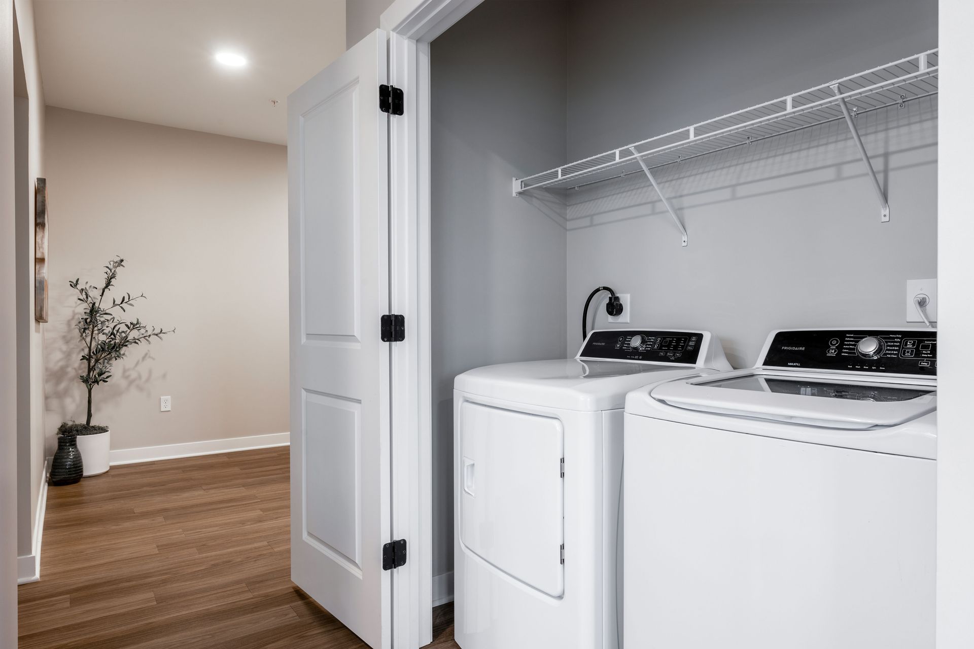 apartment with washer and dryer at Federal Hill in Noblesville, IN.
