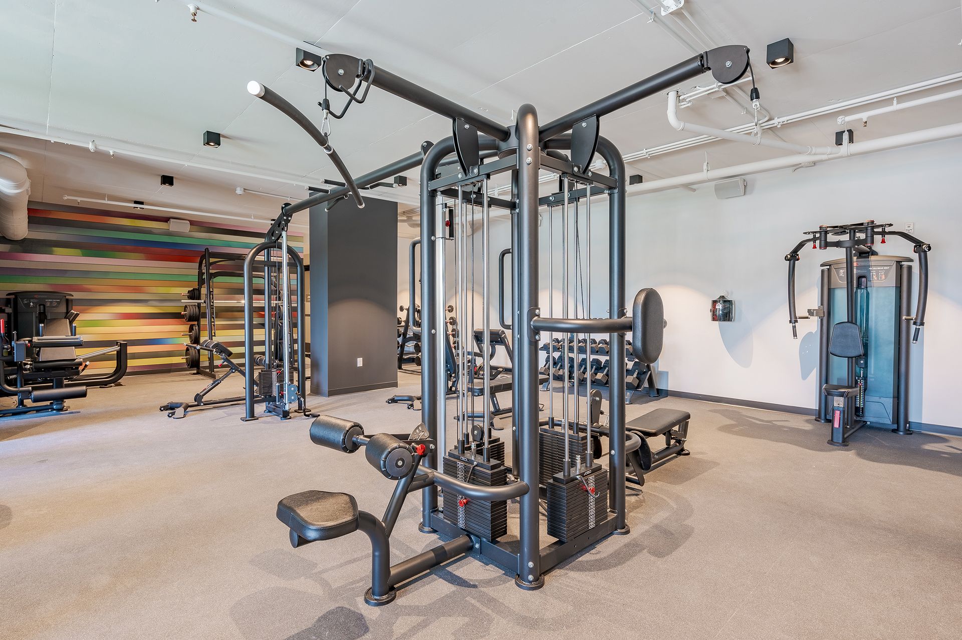fitness center at Federal Hill in Noblesville, IN.