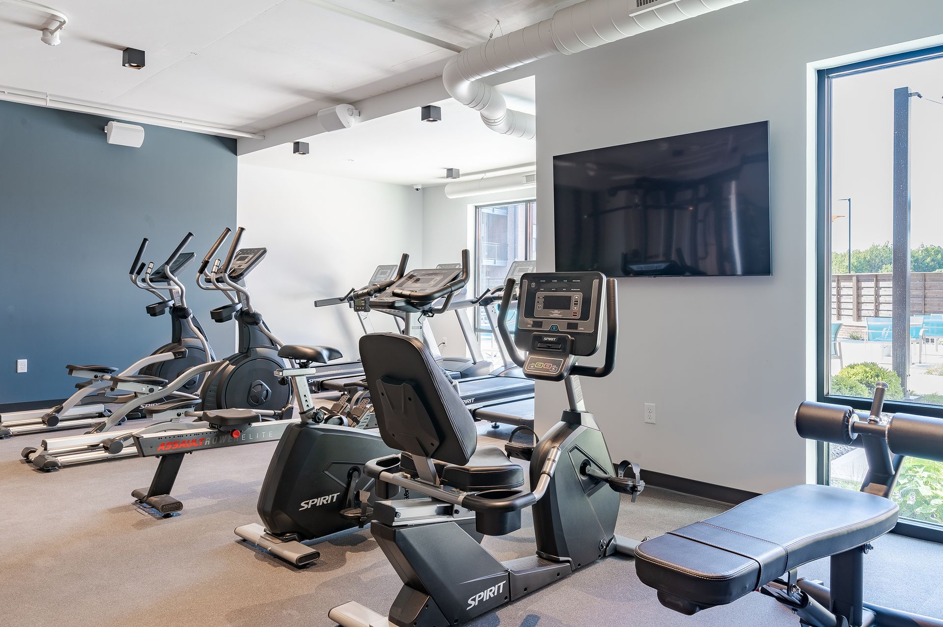 fitness center at Federal Hill in Noblesville, IN.