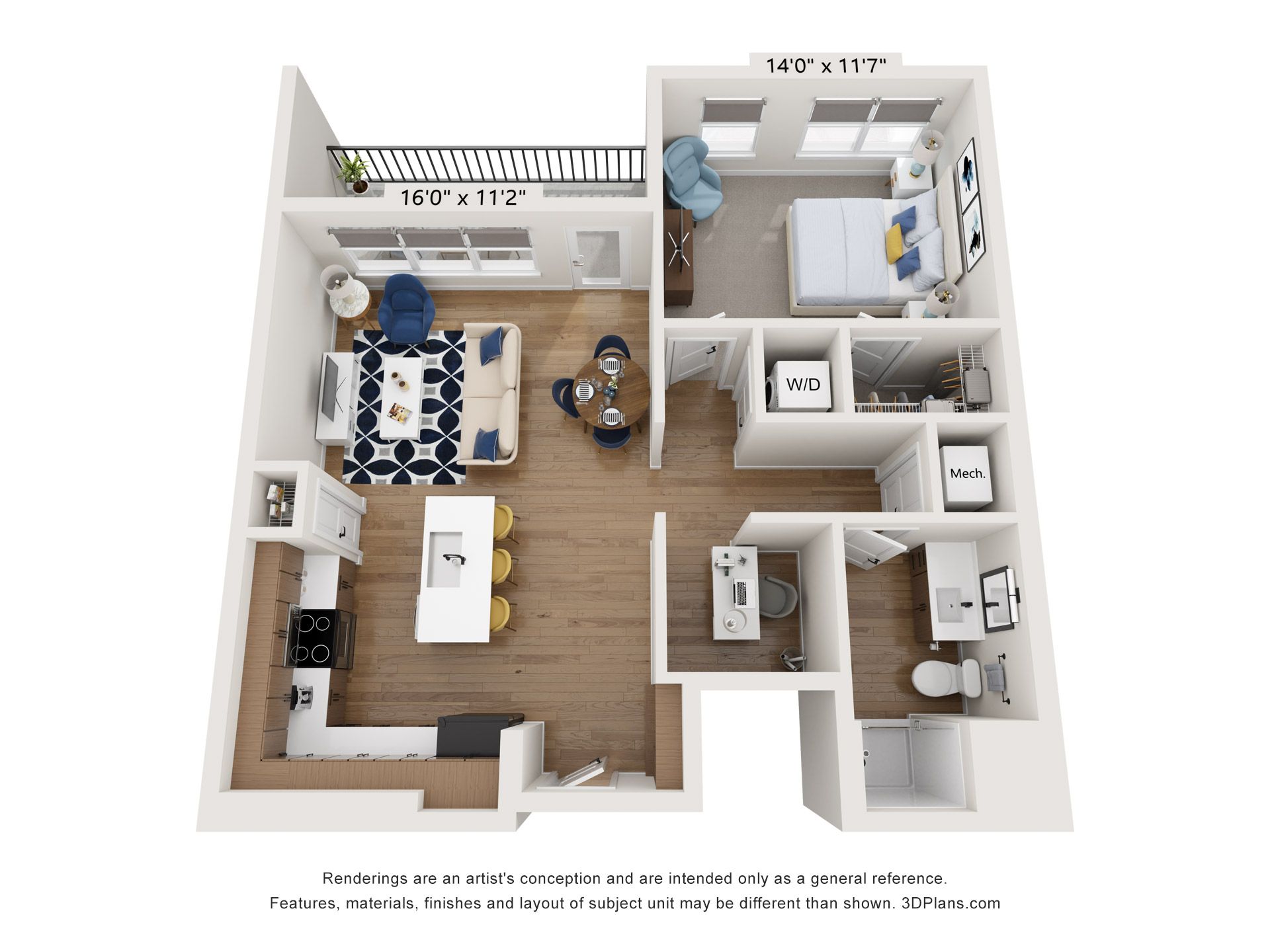 A5 floor plan layout.