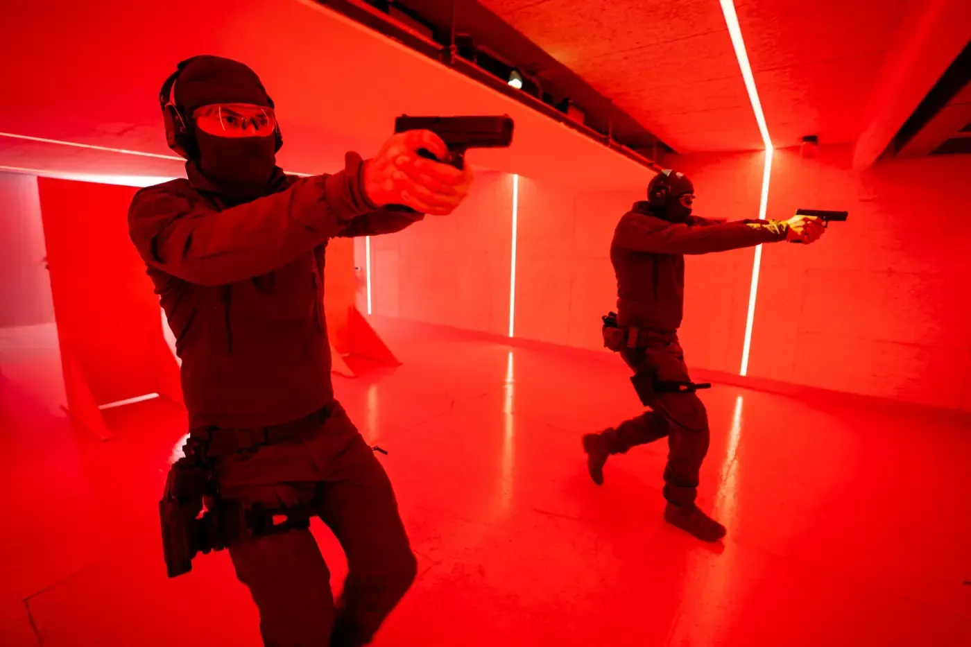Training unter Rotlicht für veränderte Lichtverhältnisse