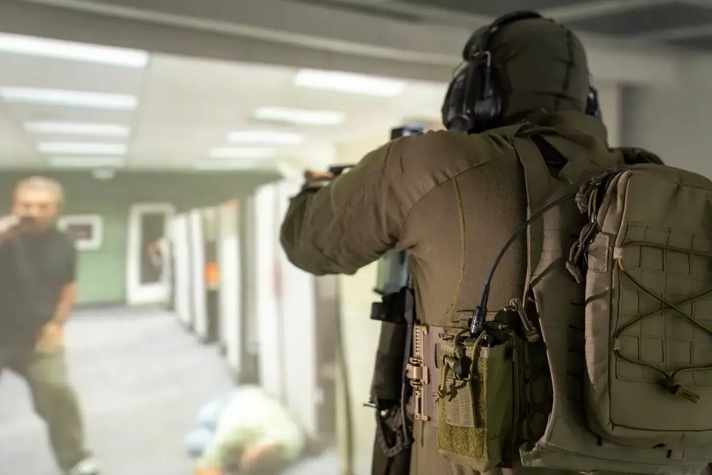 Szenarientraining im Schießkino mit der Pistole