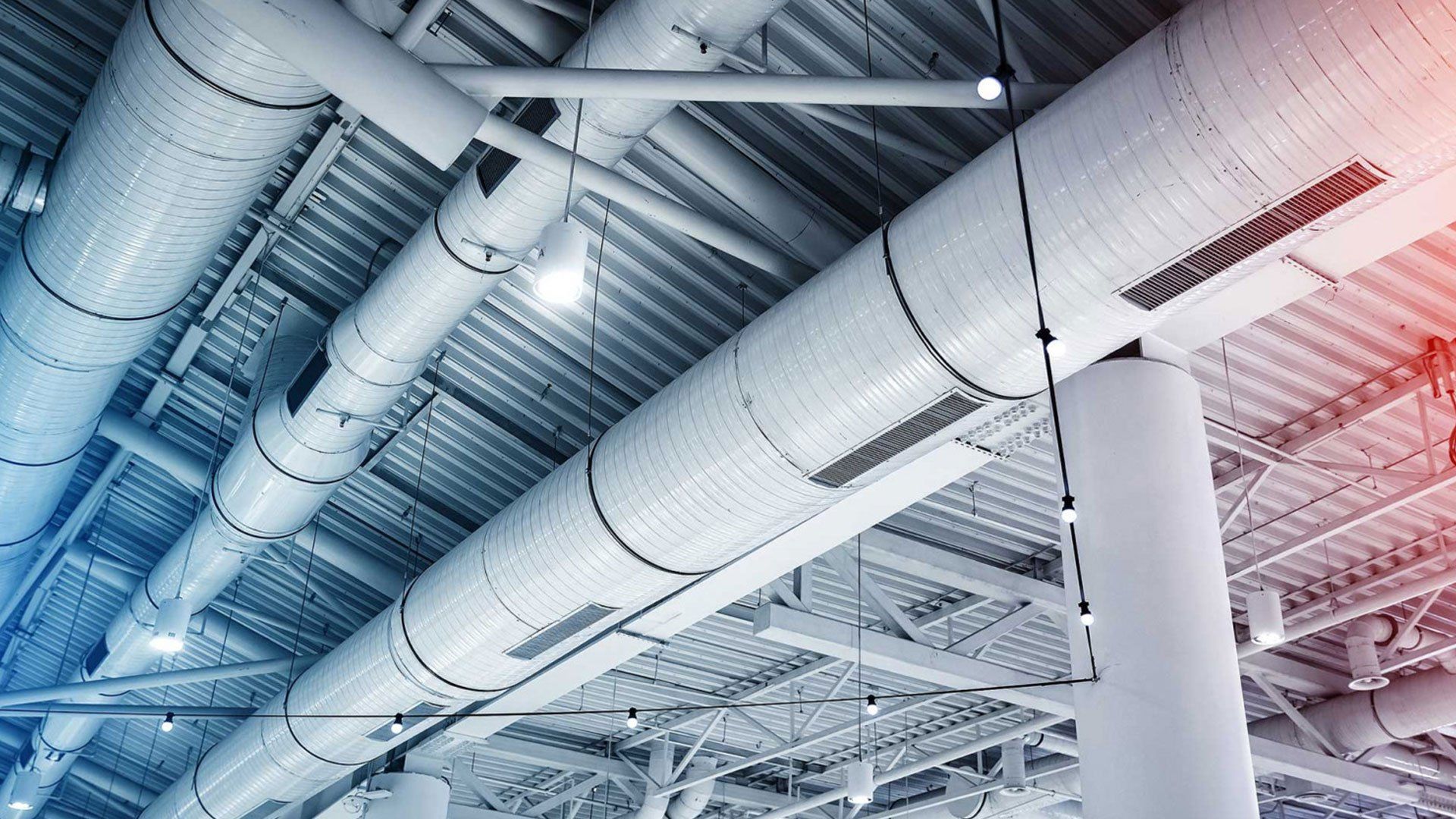 Cooling system pipe duct