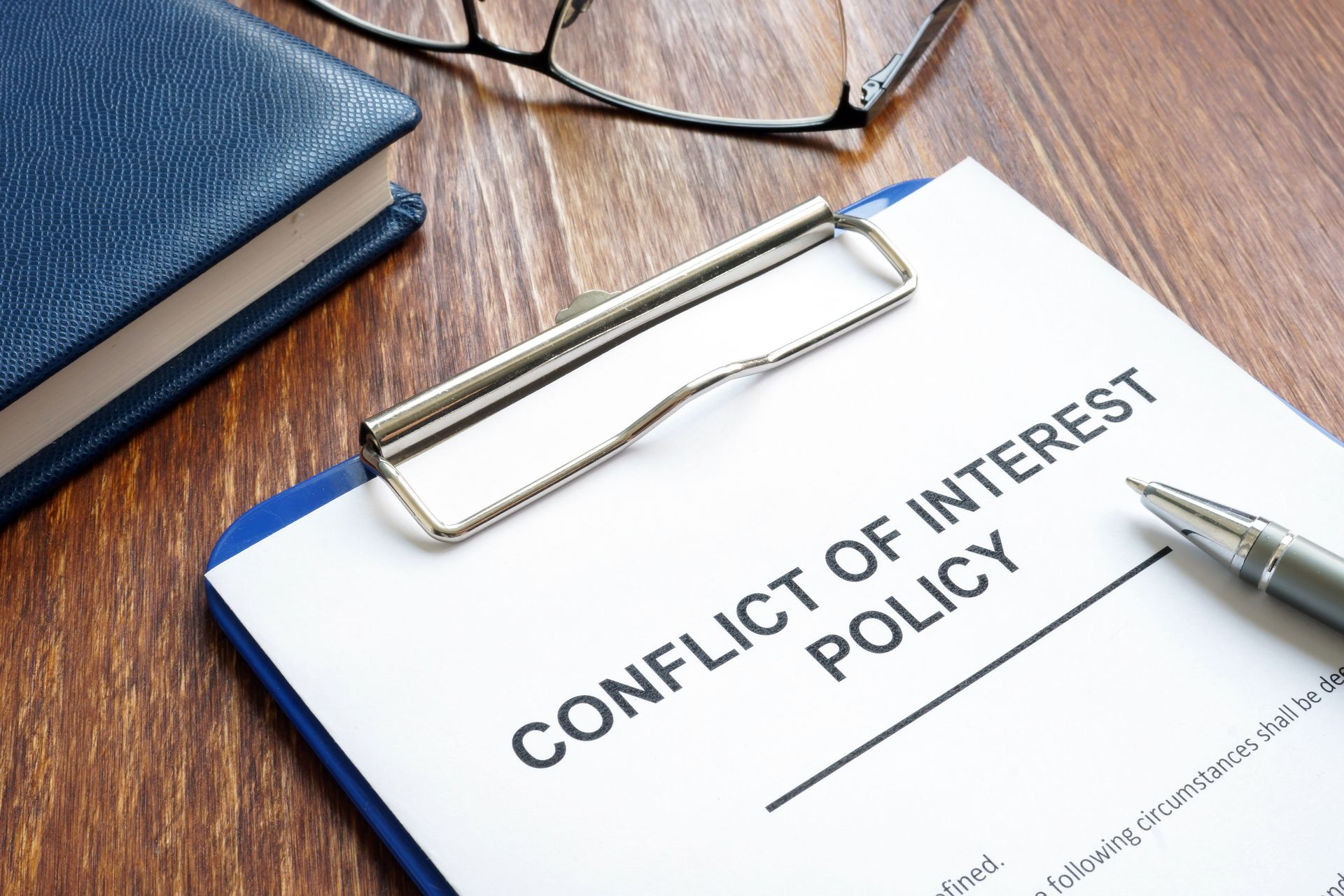 conflict of interest policies