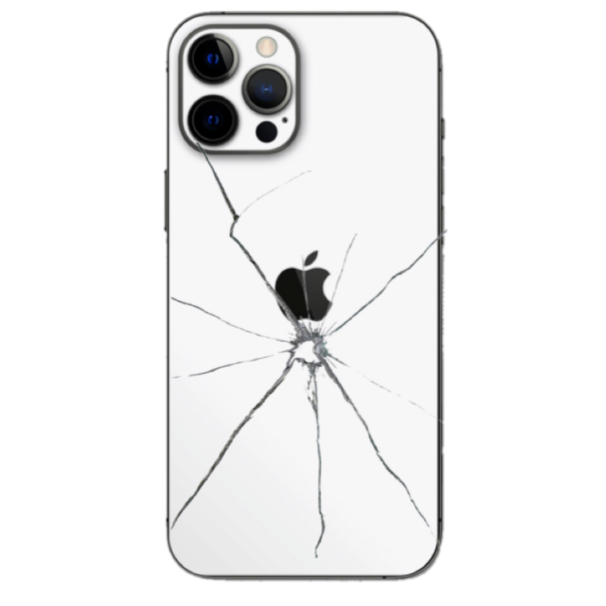 Broken iPhone Back