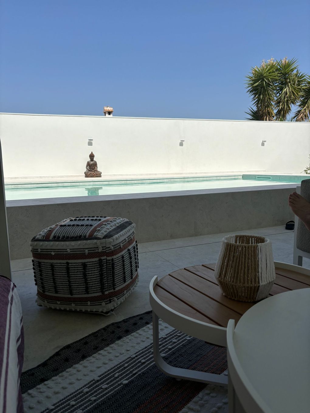 Lounge at the pool