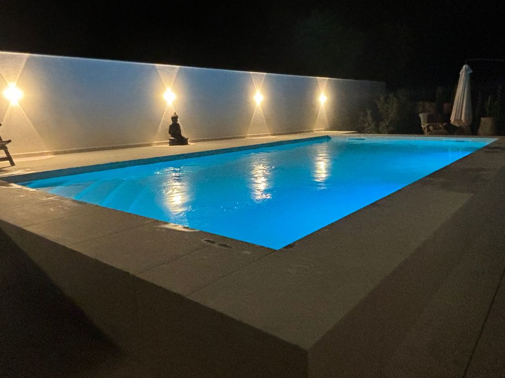 pool by night