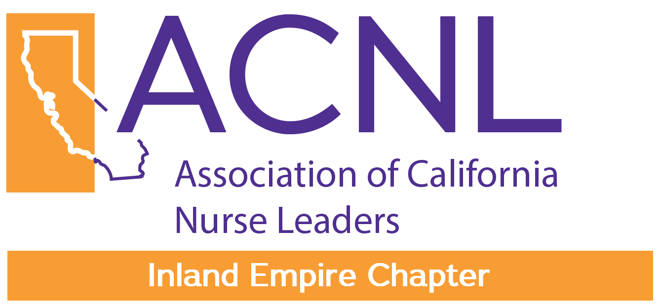 A logo for the association of california nurse leaders