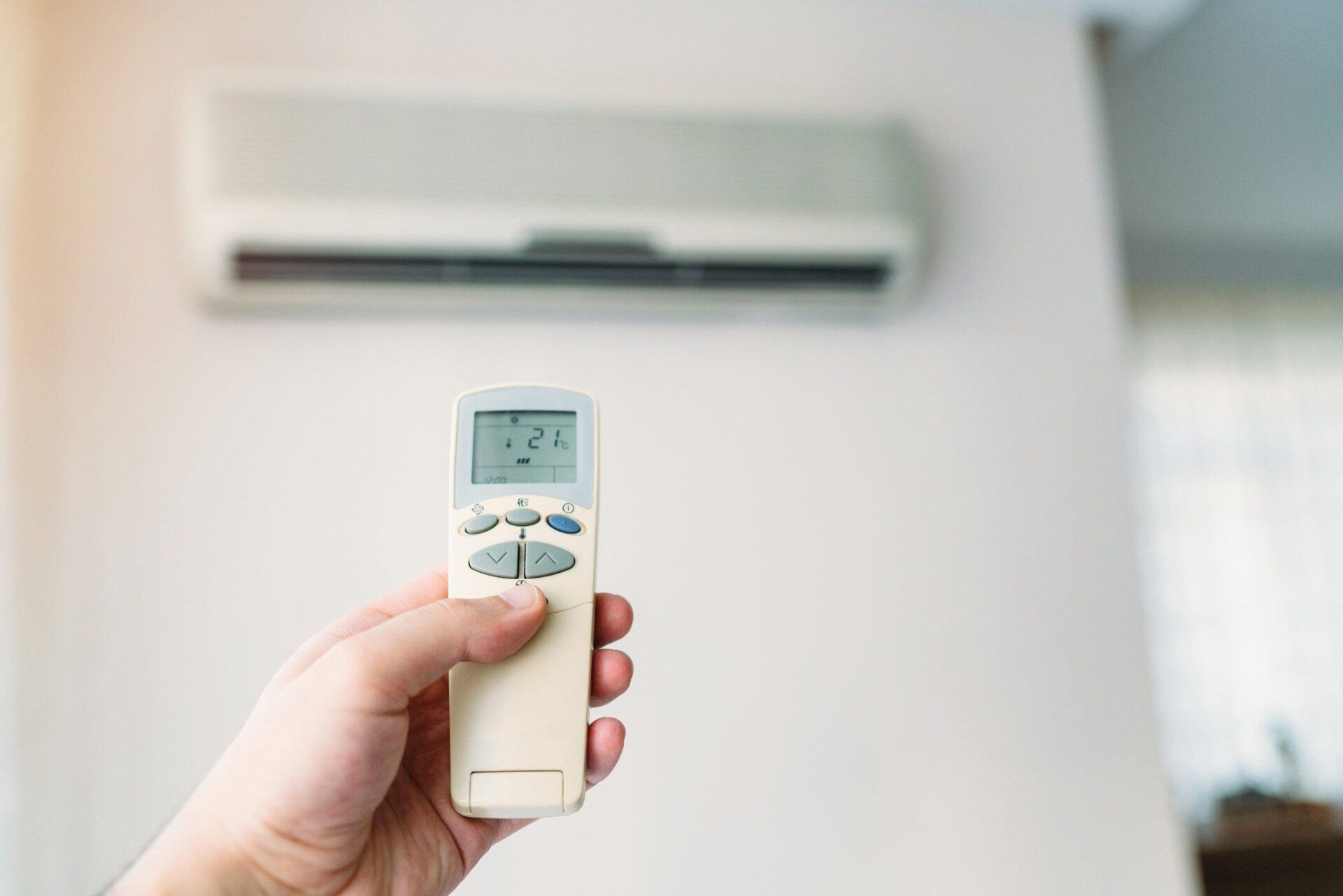 Air Condtioner Remote Control — Marlborough, NH — Gary Jackson Heating Services LLC