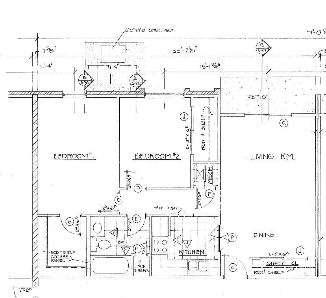 2 Bedroom Floorplans