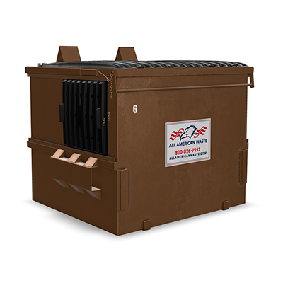 6 yard dumpster