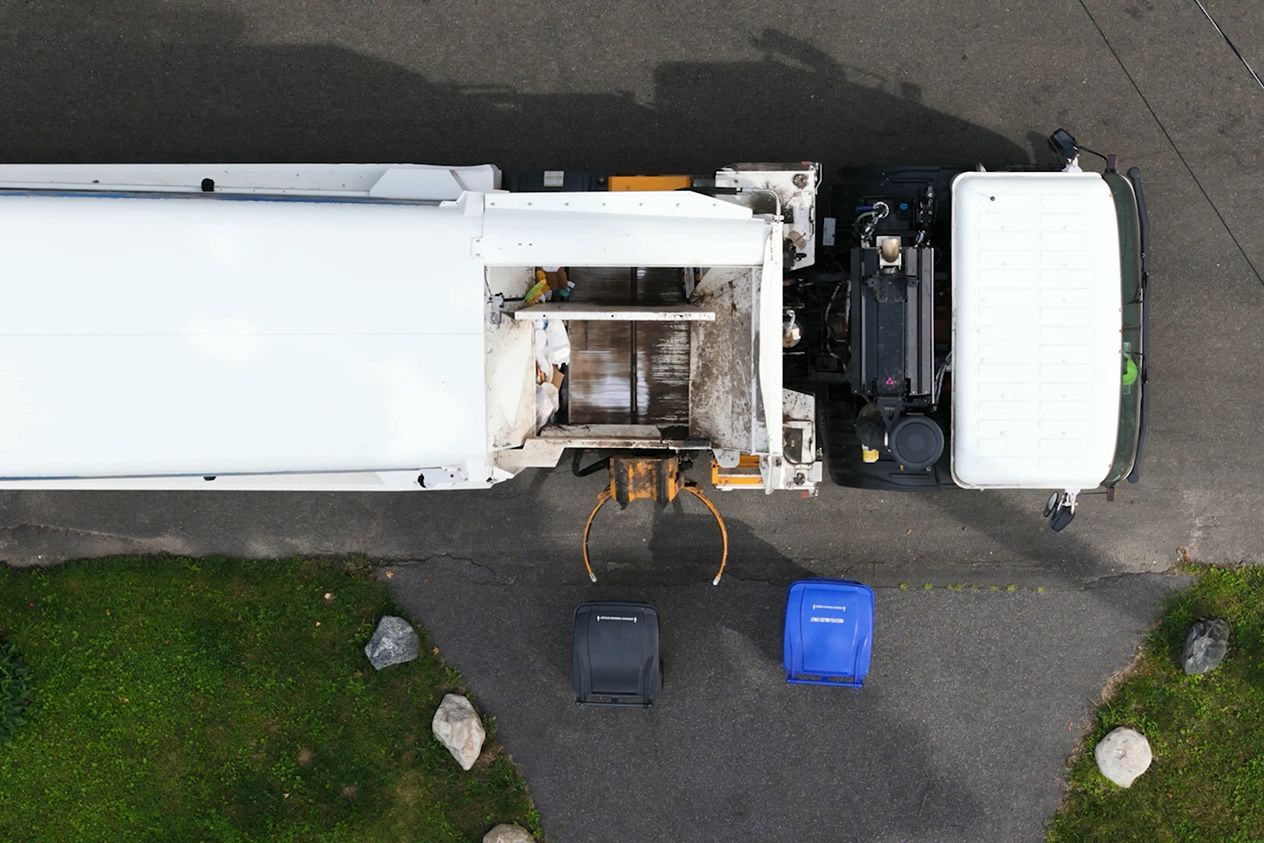 Split Body Truck