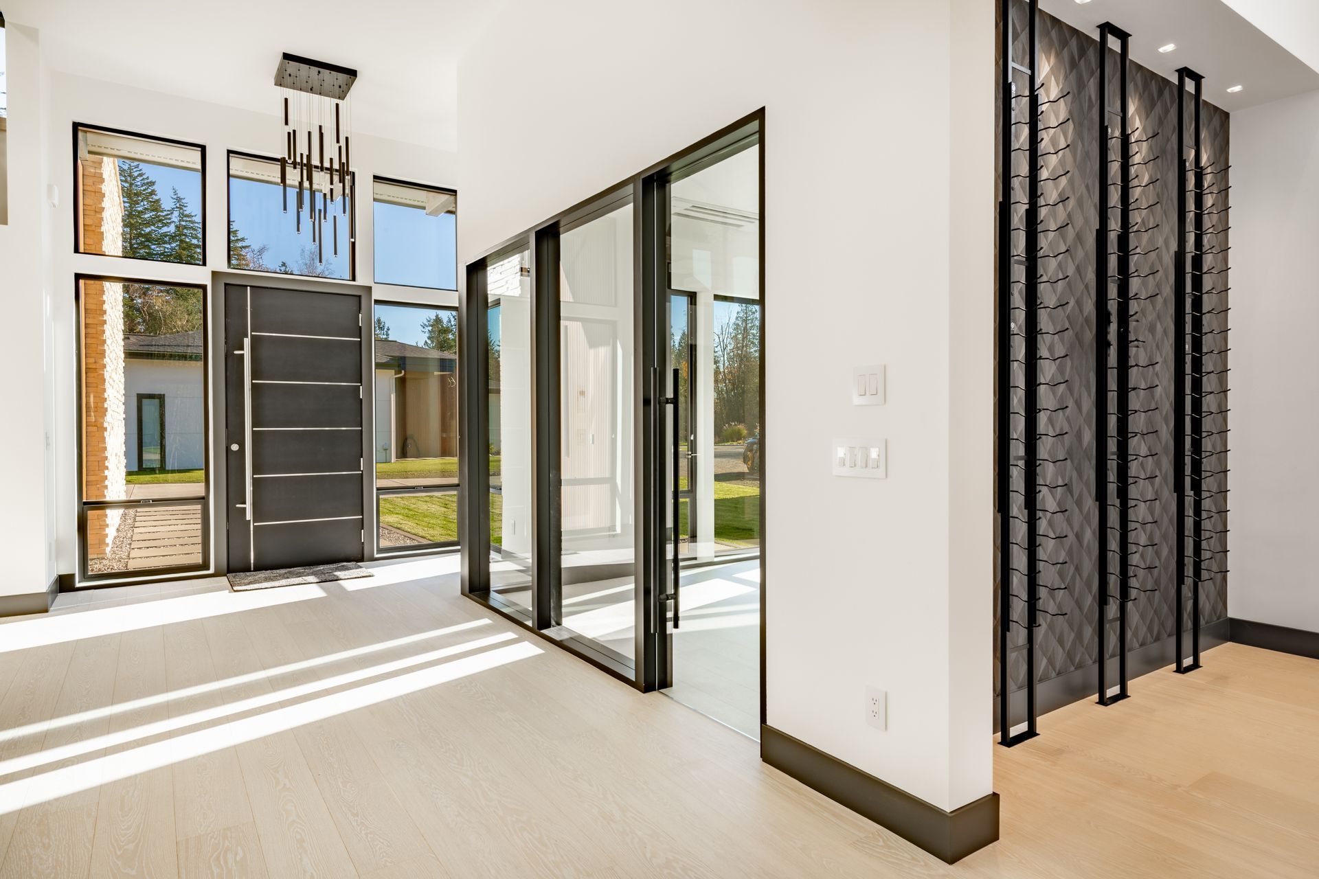 House windows and door