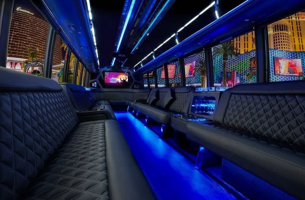 28 passenger party bus