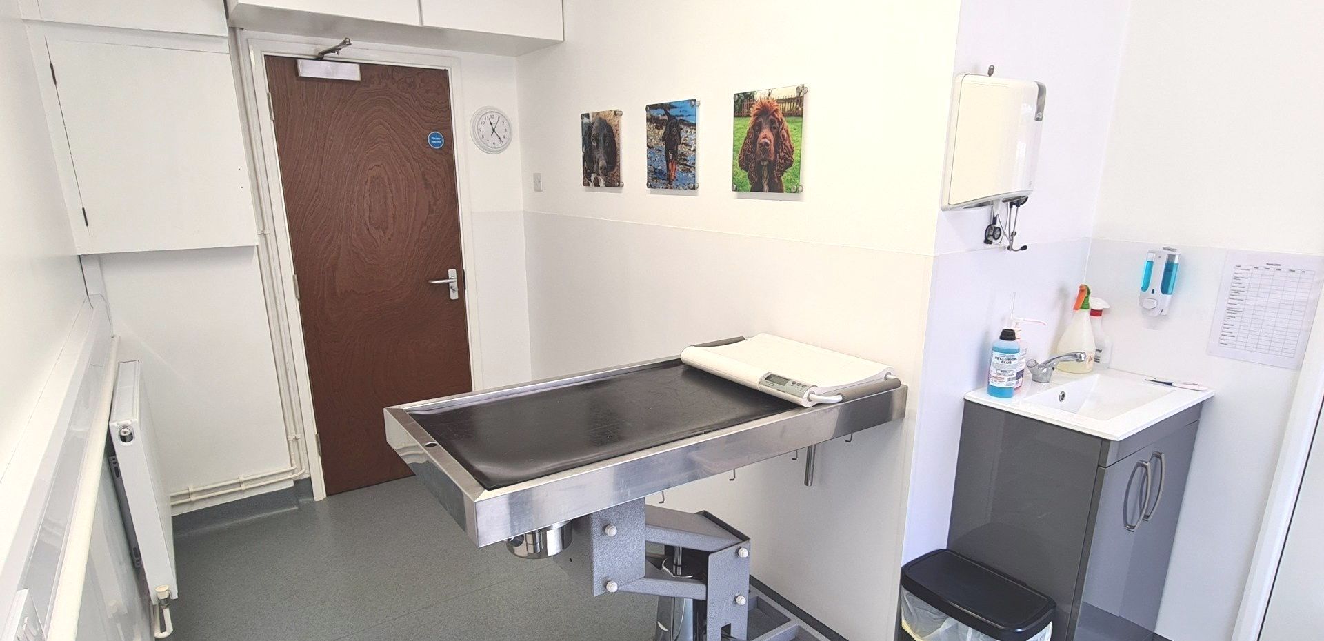 Inside a clinicians room picture one