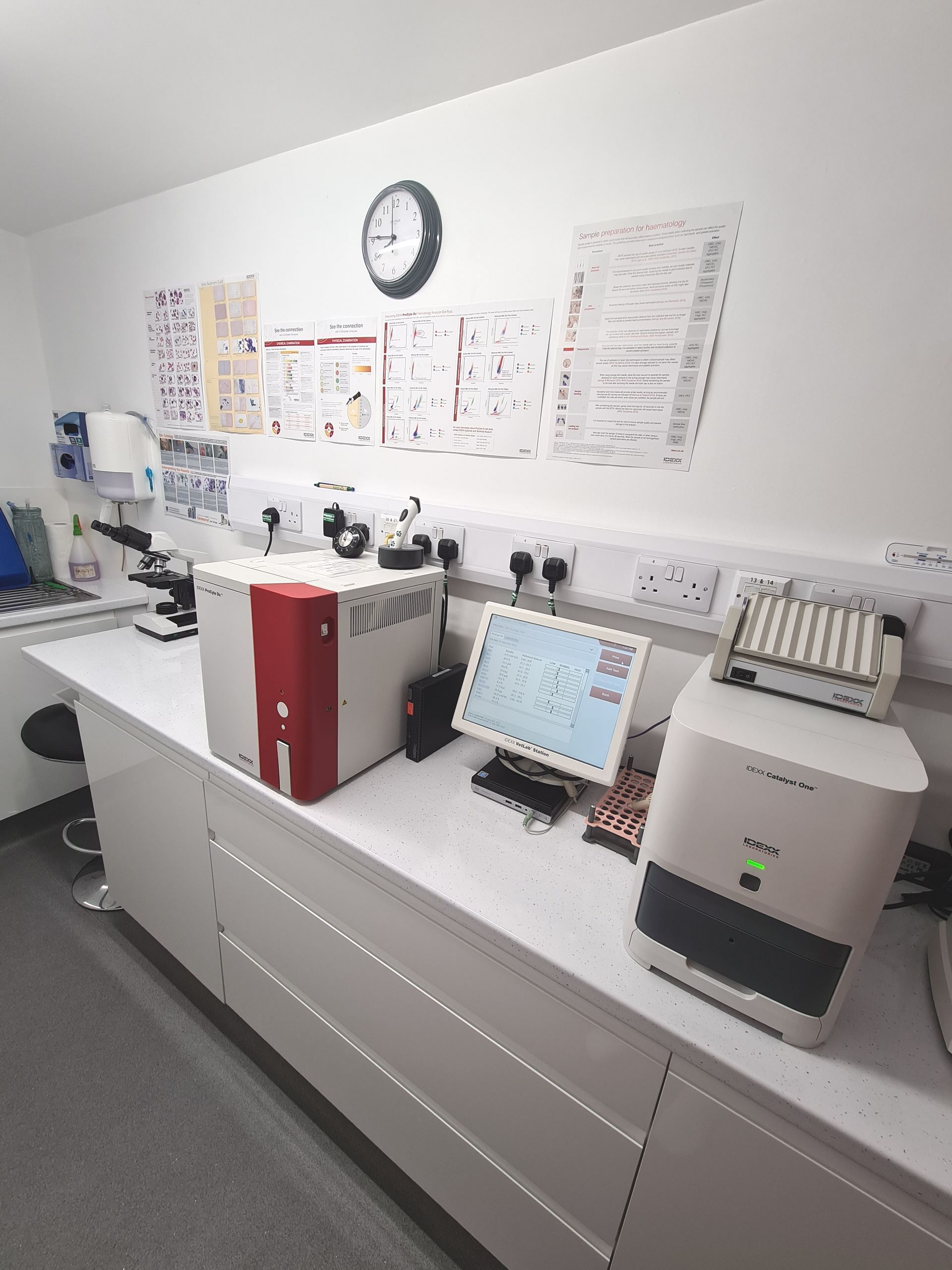 Inside a clinicians room picture two
