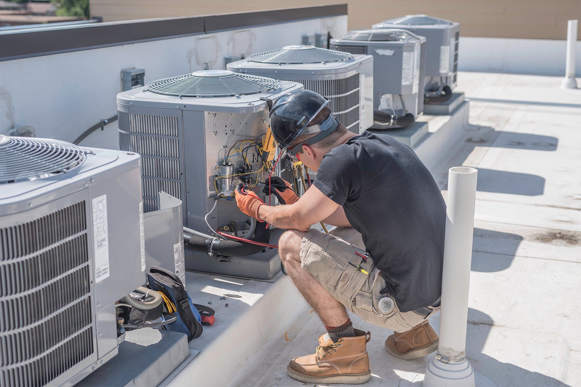 Repairing an Outdoor AC Unit