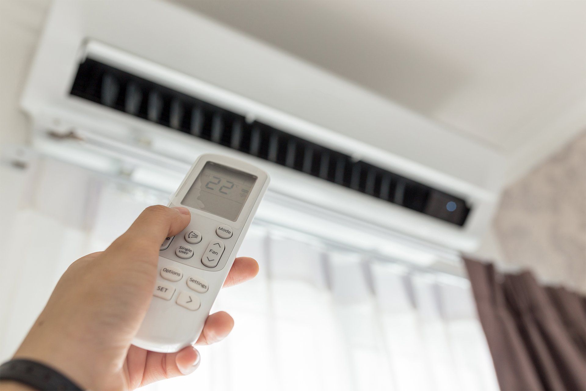 Adjusting the Temperature of Air Conditioner