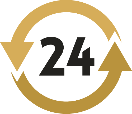 24 hour turnaround