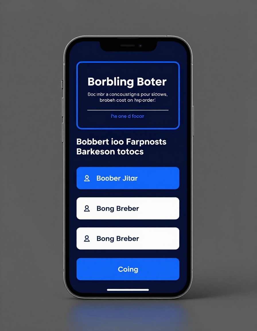 Barber app booking confirmation screen
