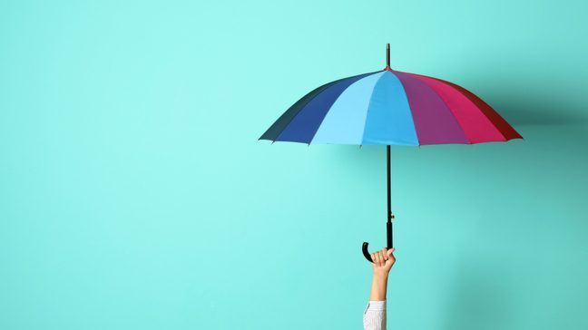 An umbrella