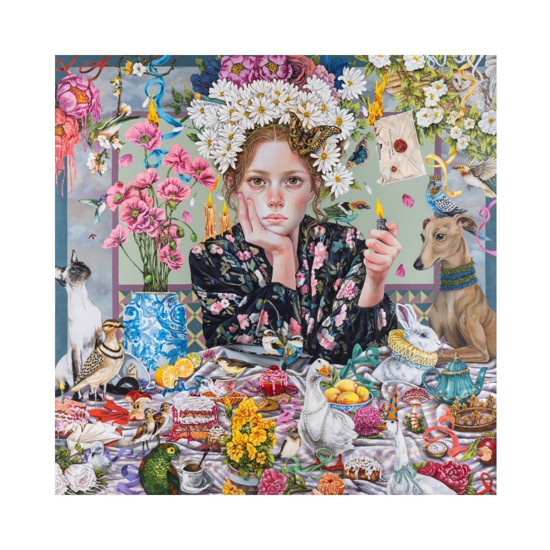 Gicleé 'La memoria se sienta a la mesa' - Mónica Fernández