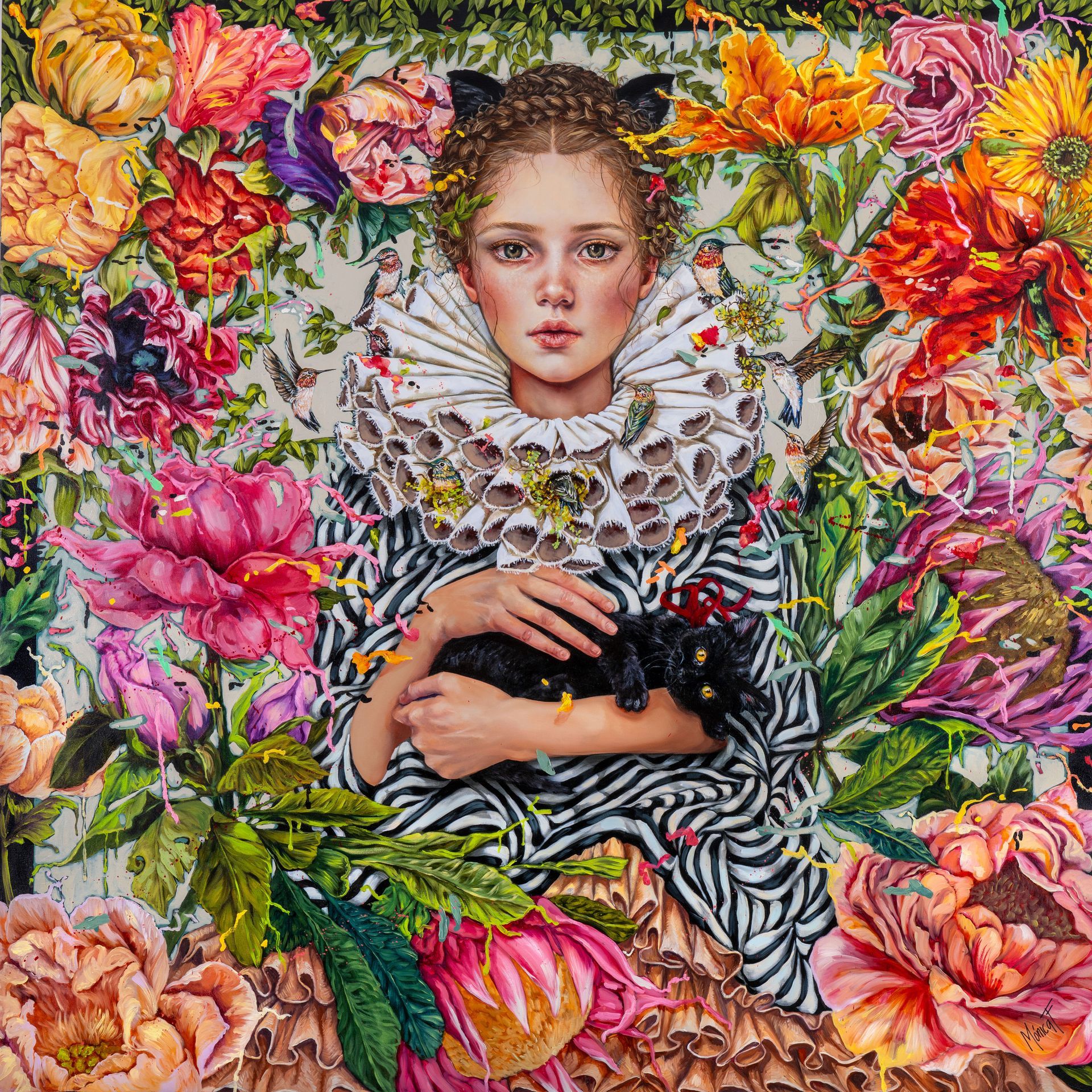 Gicleé 'You're no one's bad luck' - Mónica Fernández