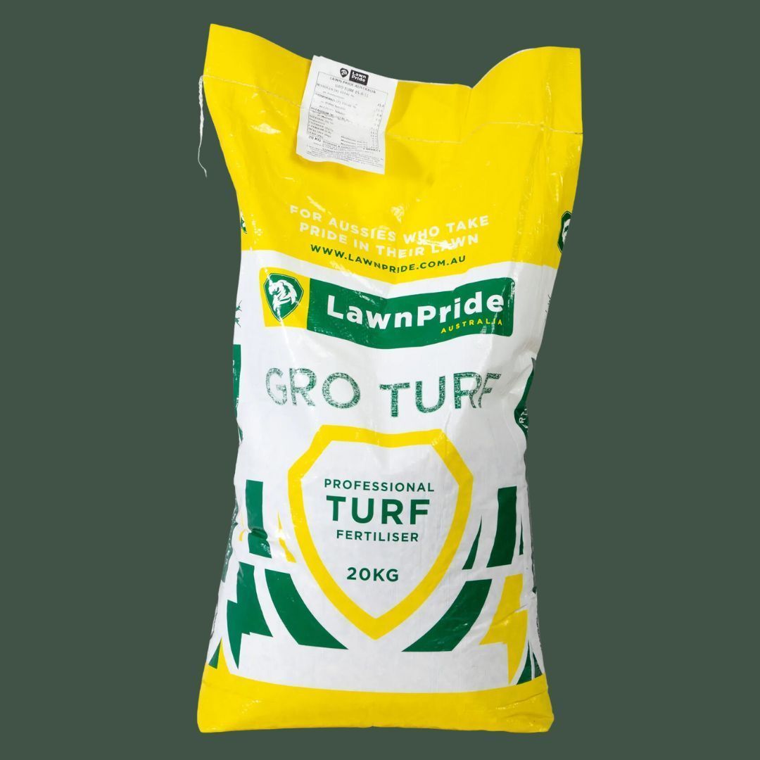 LawnPride GroTurf 20kg — Tropical Lawns in Mulgrave, QLD