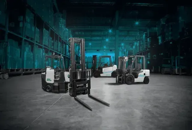 Electric Forklift Near Linbro Park