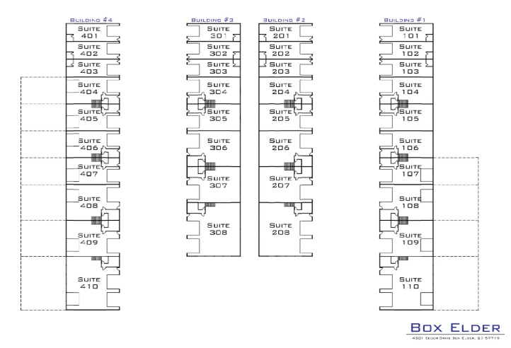 AllCity Suites floor plans in Box Elder SD
