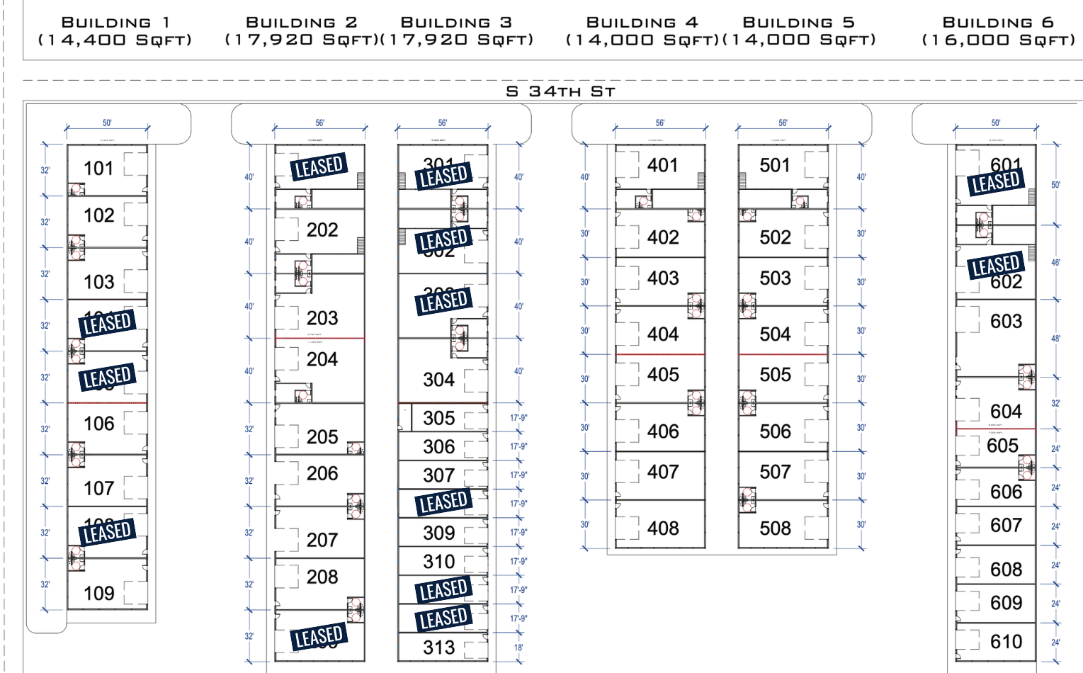flex space and contractor shop space for lease in Norfolk NE