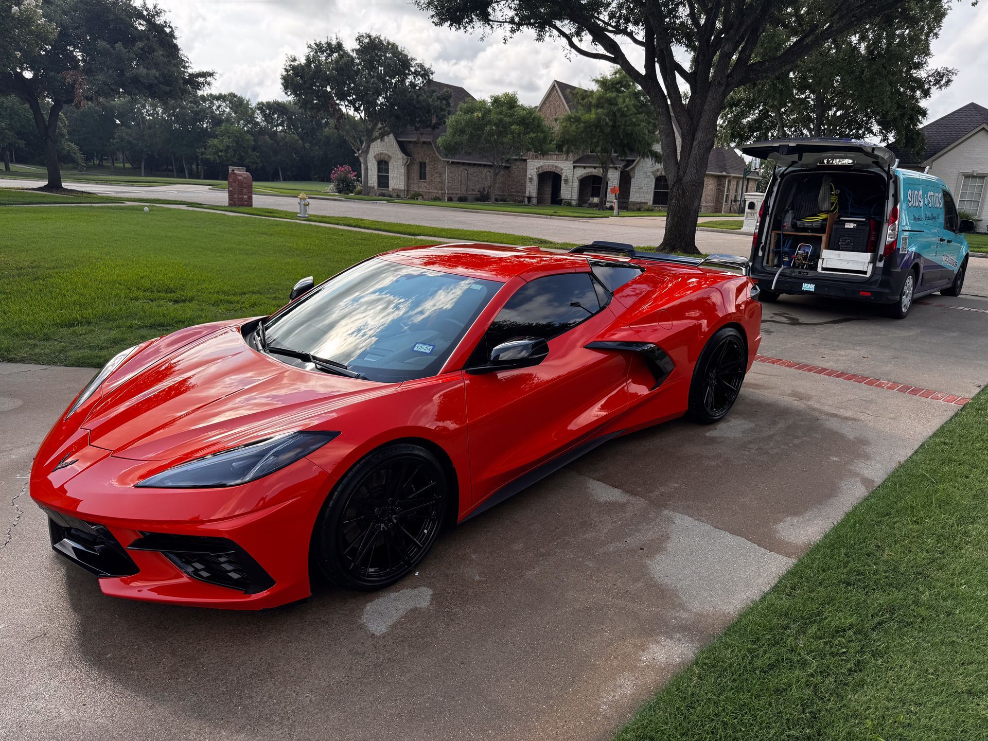 Ceramic Coated Corvette
