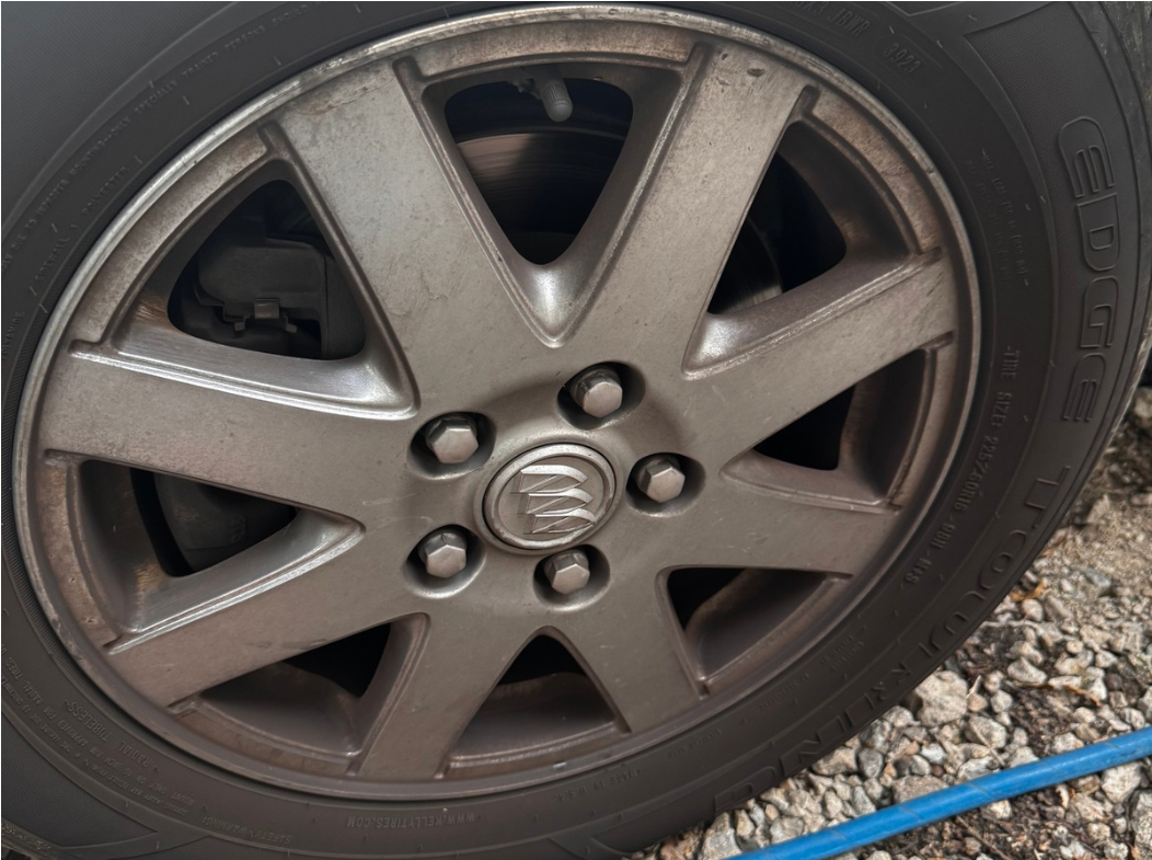 Before Rim Polish