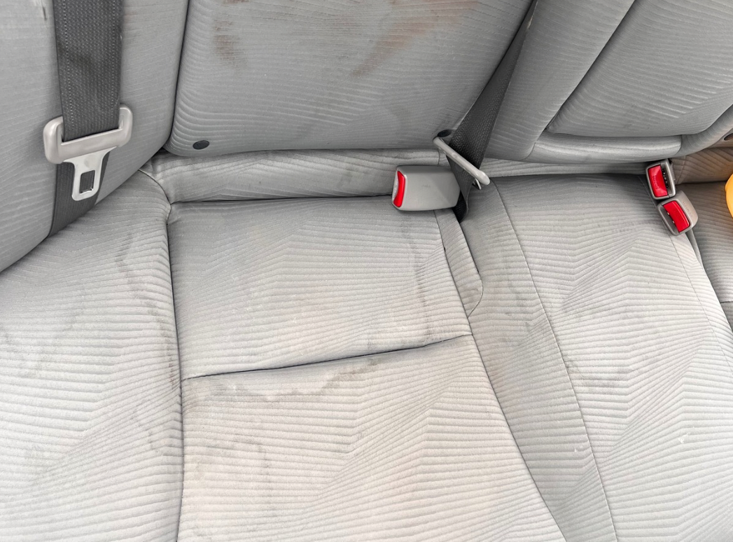 Before Automotive Carpet Cleaning