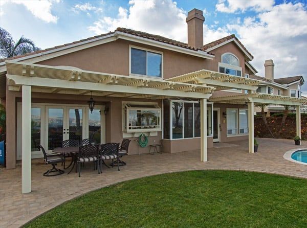 Four Seasons patio cover by Southwest Patio, transforming a Chandler home's patio into a year-round outdoor retreat.