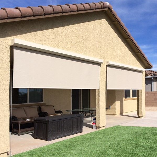 Exterior-Roll-Down-Privacy-Screen-Avondale-AZ