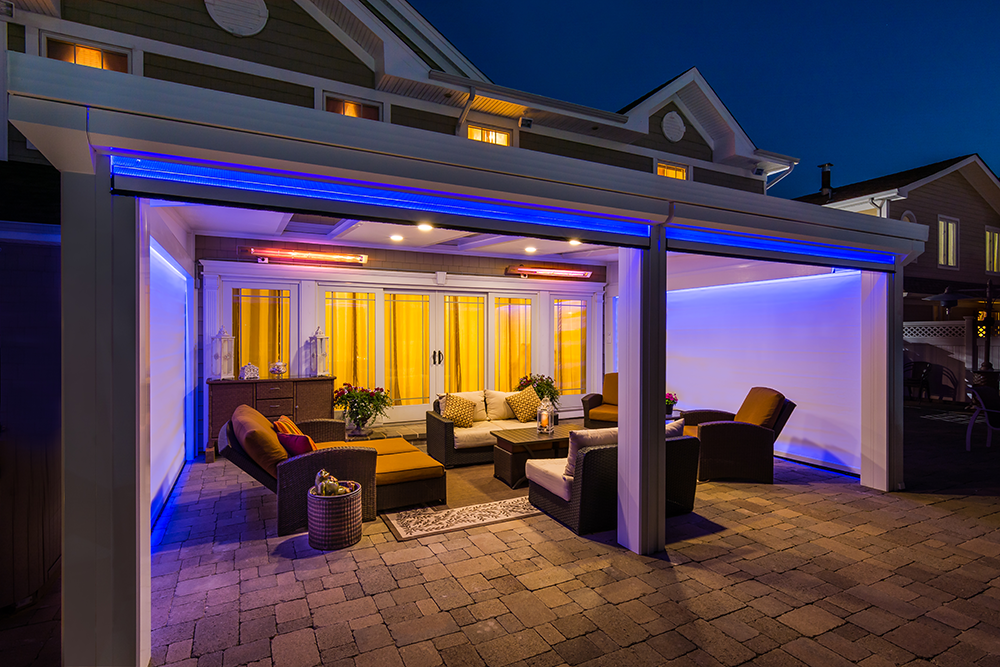 Four Seasons high-quality patio cover installed in a Phoenix backyard, offering year-round outdoor comfort.