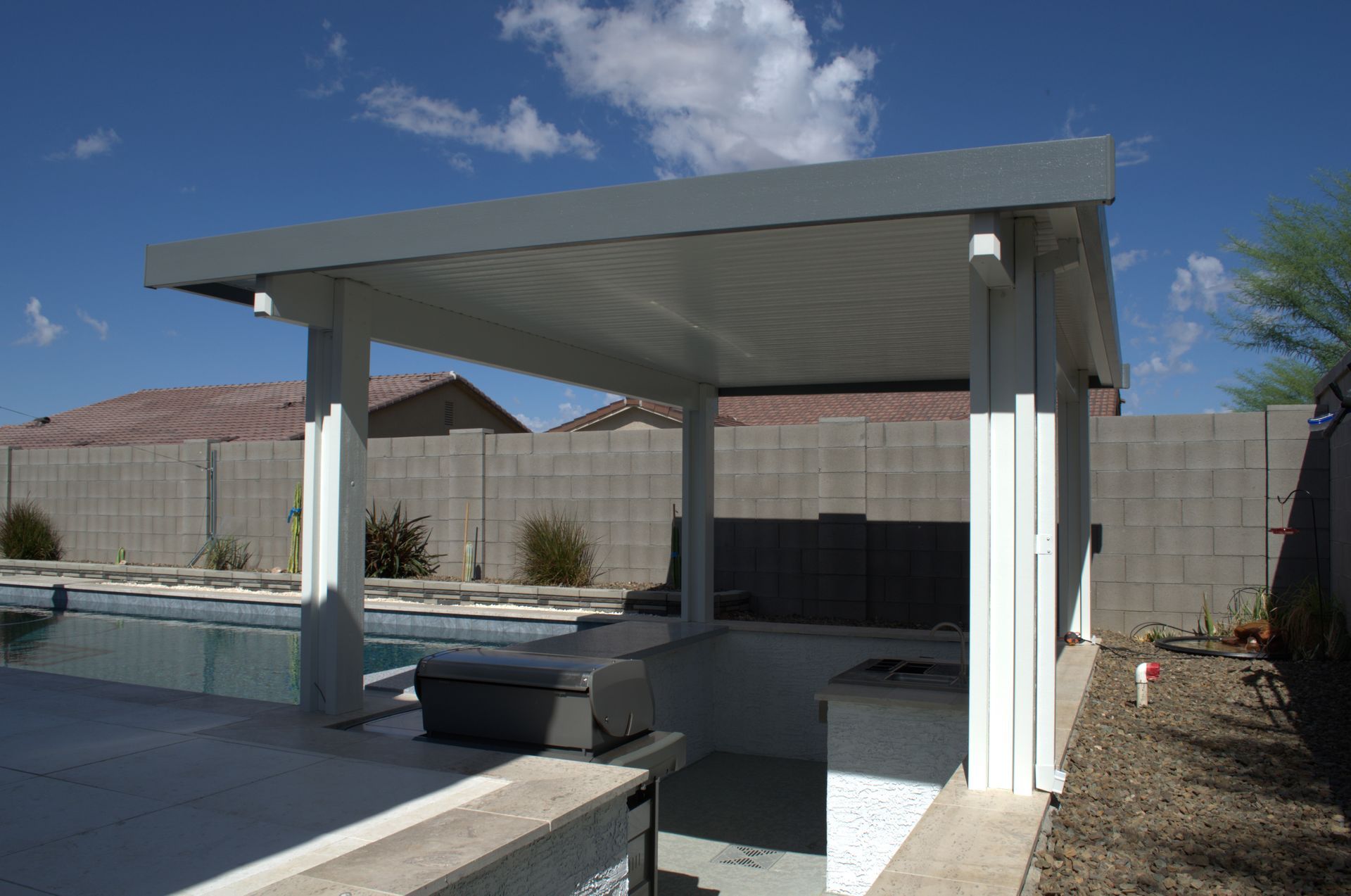 Freestanding-Flat-Pan-backyard-patio-cover-Paradise-Valley-AZ