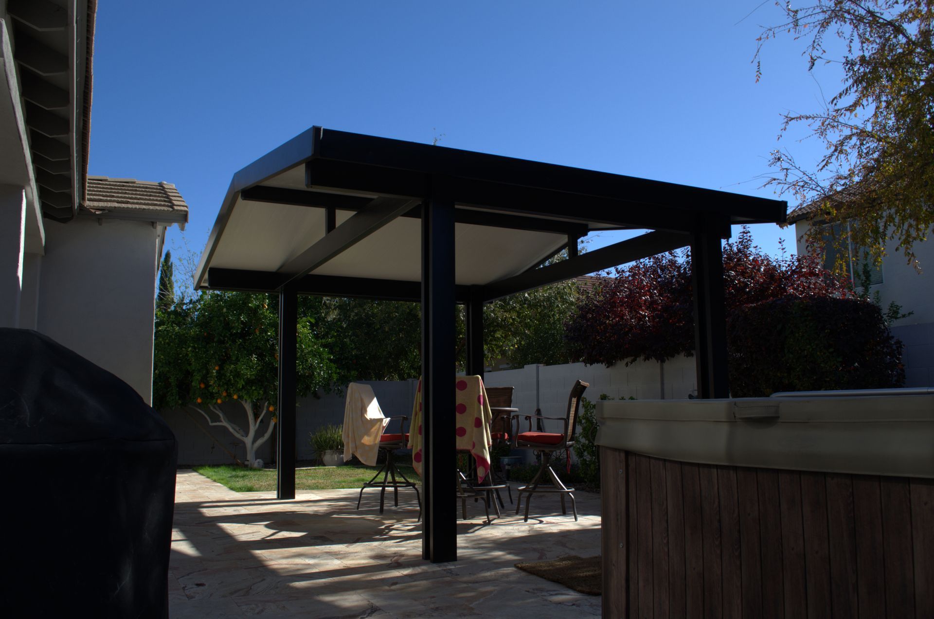 Southwest-patio-cover-residential-Freestanding-Gazibo-gilbert-az