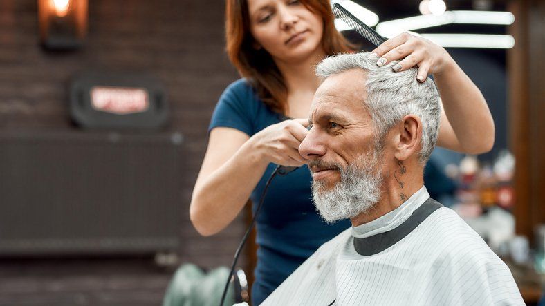 Hair Cut — Cypress, TX — C&J Caring Hearts Assisted Living LLC