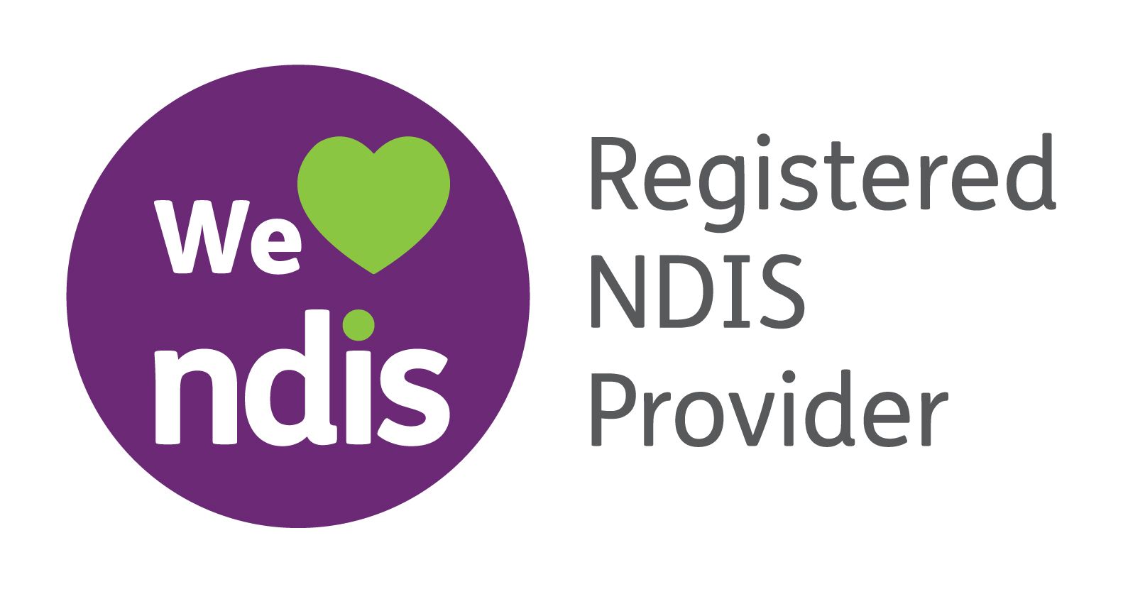 We love NDIS — Registered NDIS Provider