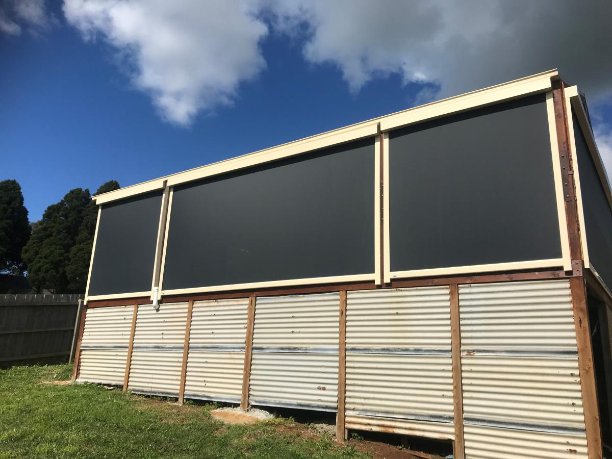 Brown Shutters — Warragul, VIC — Countrywide Curtains & Blinds