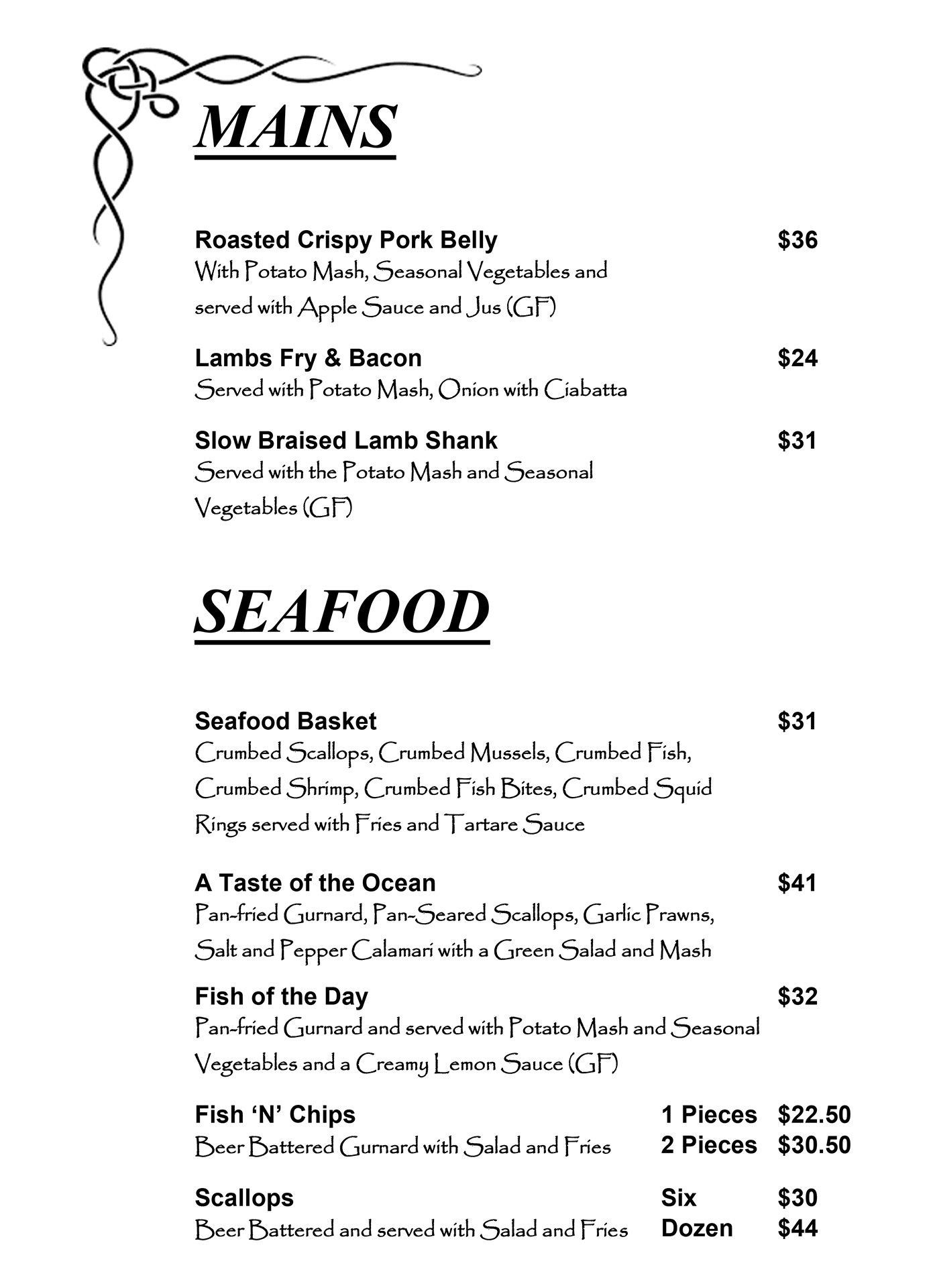 Family restaurant | New Plymouth, NZ | The Fitz