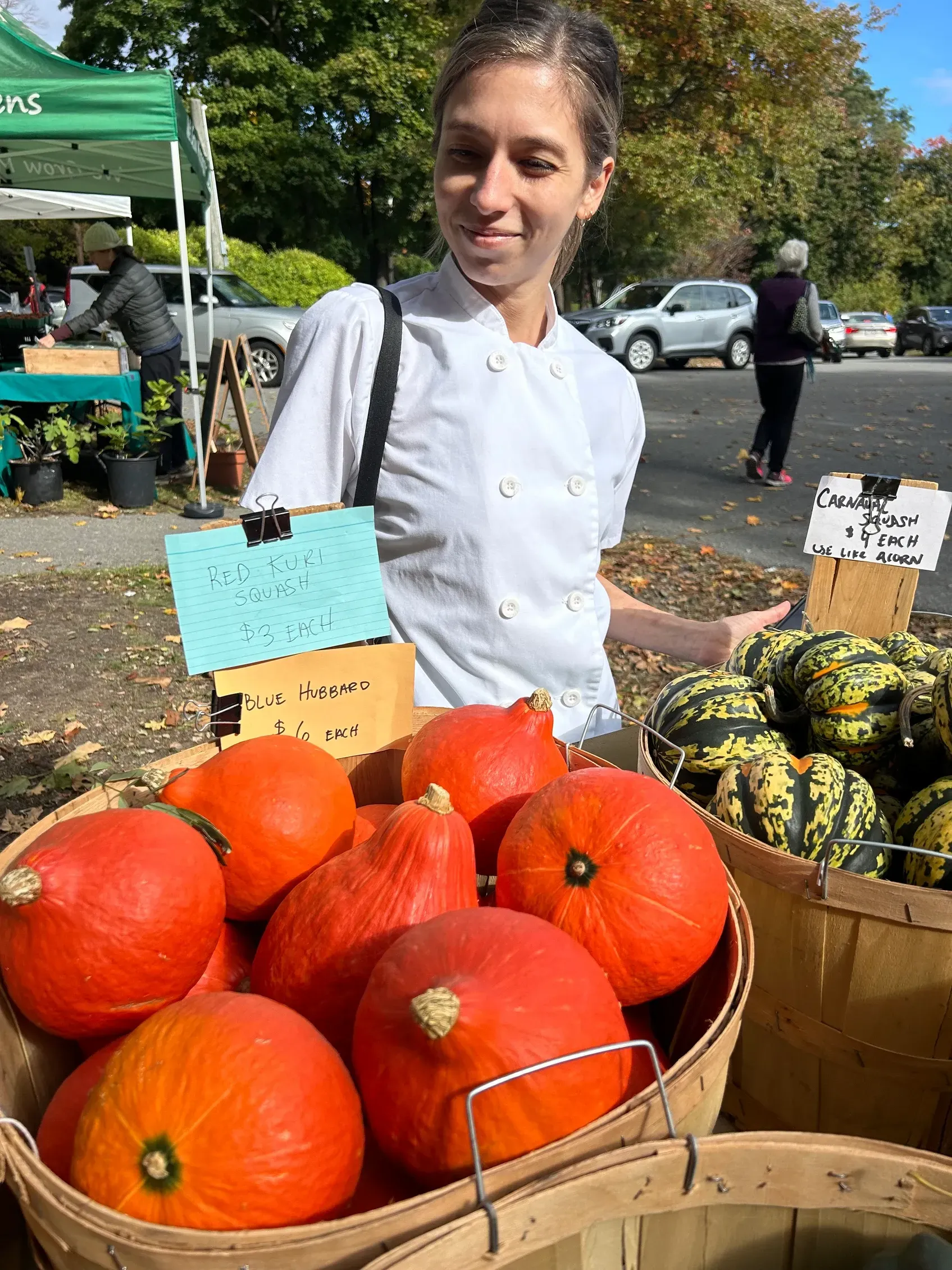 montessori chef choosing vegetables