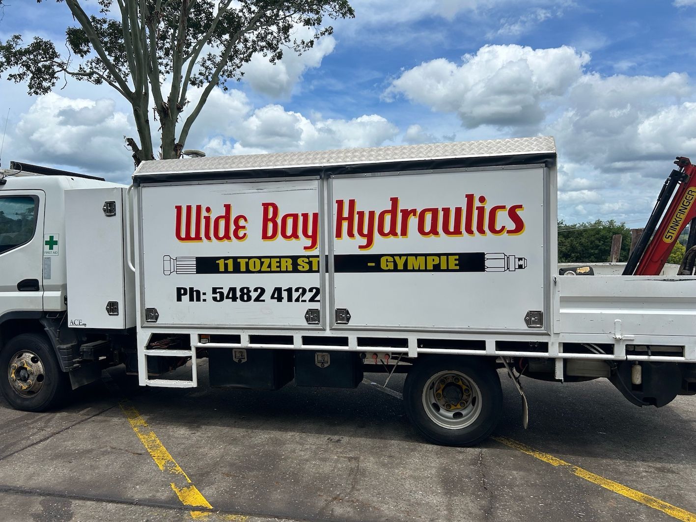 Our Mobile Service Truck — Wide Bay Hydraulics in Maryborough, QLD