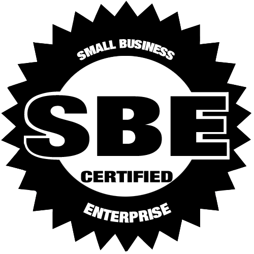 Texcon Utility Small Business Enterprise (SBE Certified) Black and white