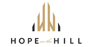 a logo for hope on the hill .