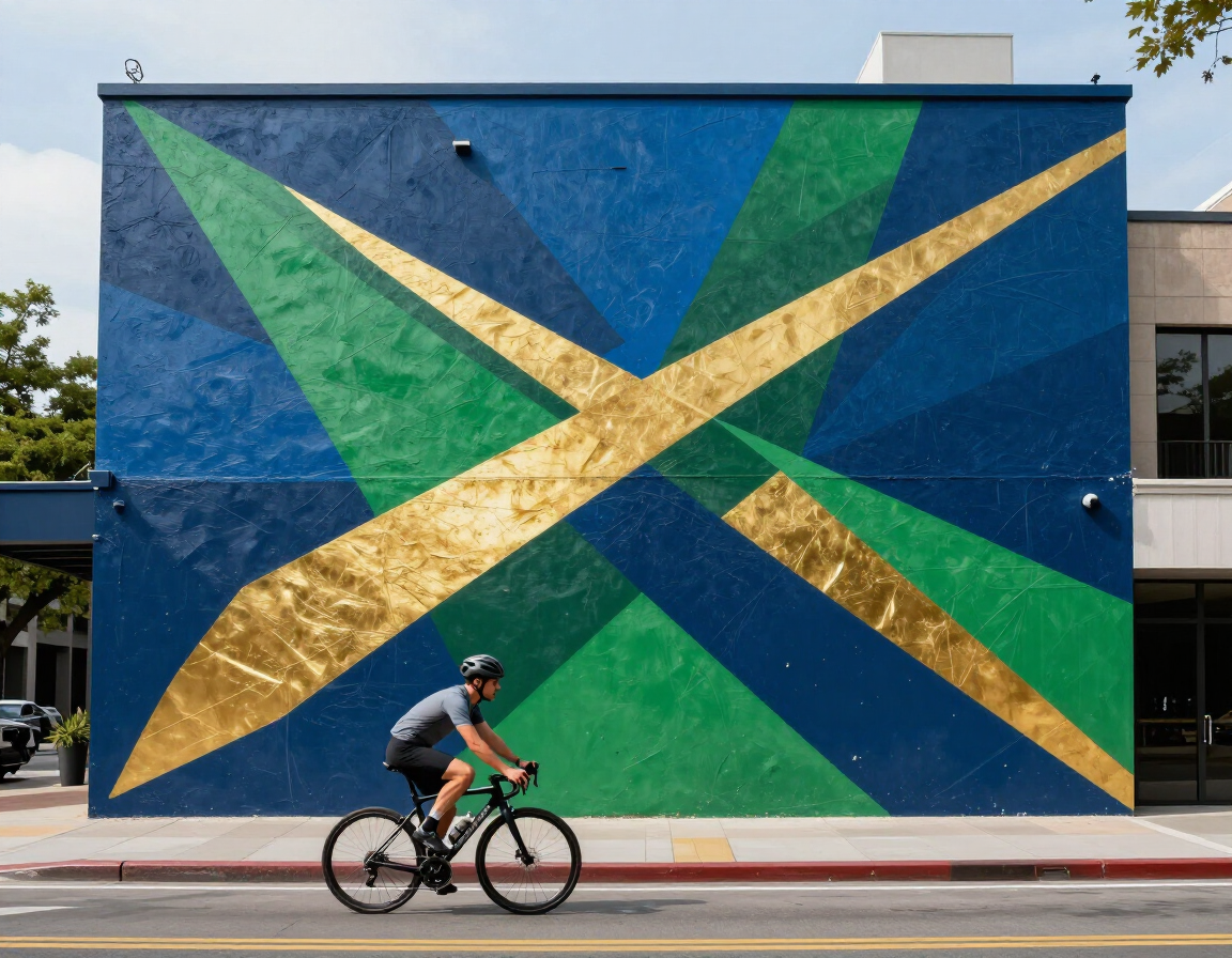 Peachtree Road Mural Corridor