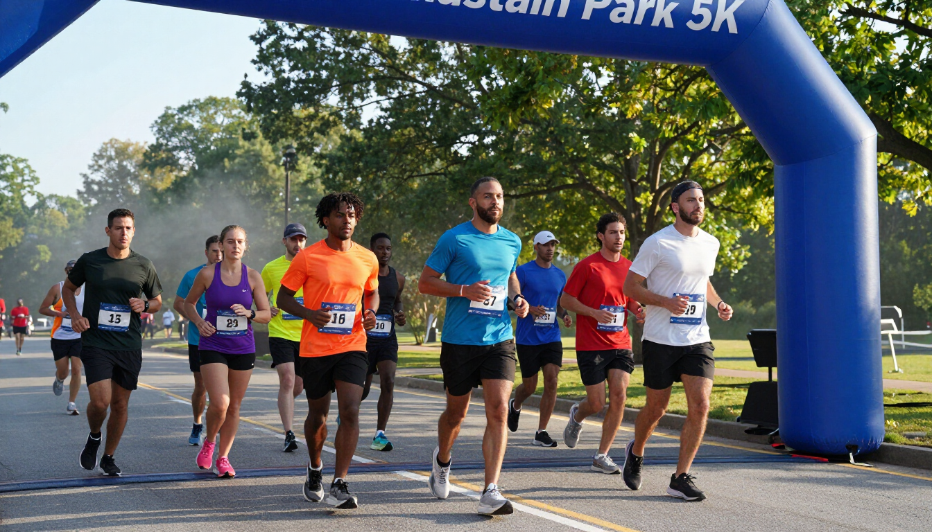 Chastain Park 5K Run