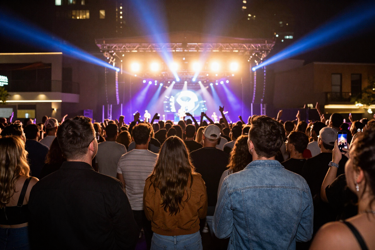 Live music at a Buckhead venue